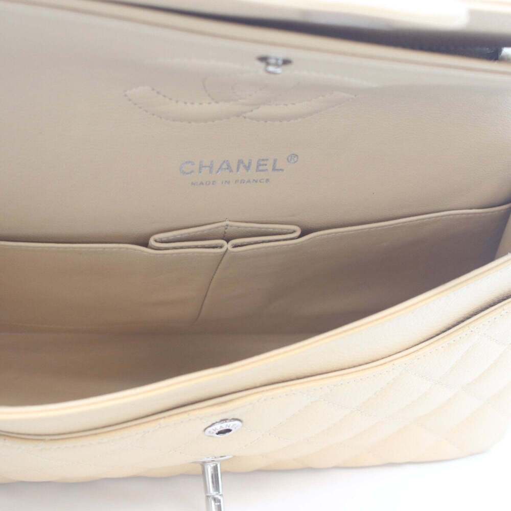 CHANEL Beige Double Flap Matelassé 25 - Picture 9 of 9